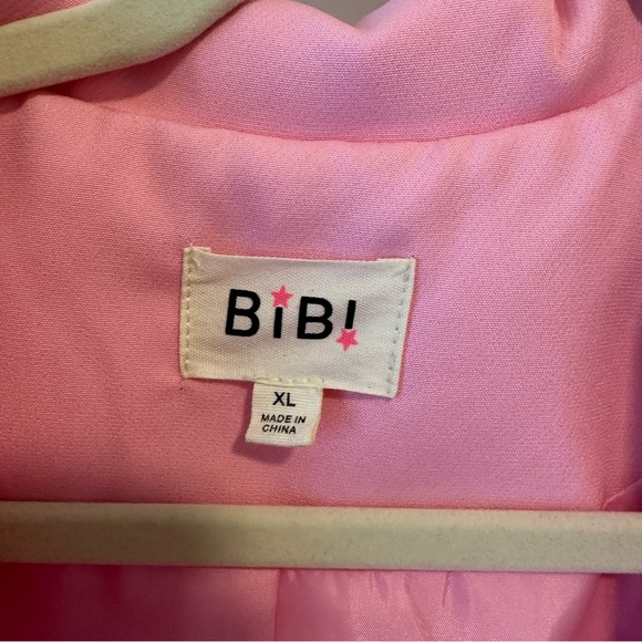 Pink Fringe Blazer Dress- BiBi- Size XL- Worn once - Picture 3 of 6